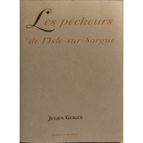 Les pêcheurs de l'isle -sur-sorgue