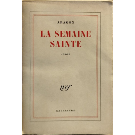 La semaine sainte