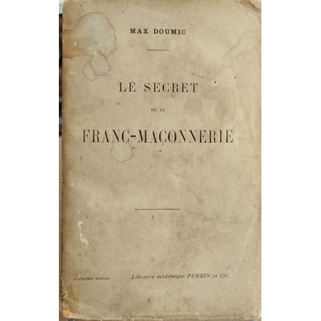 Le secret de la franc-maconnerie