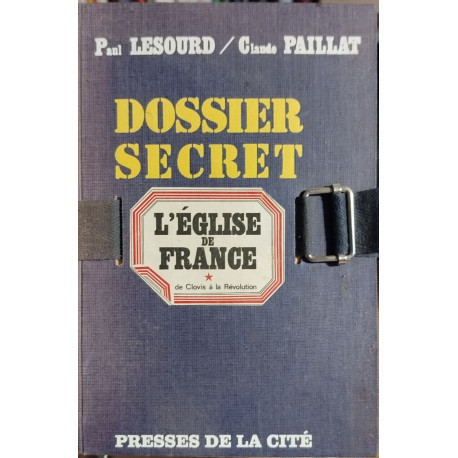 L'église de france tome 1 : de clovis à la revolution