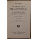 Dictionnaire philosophique - Introduction variantes et notes par...