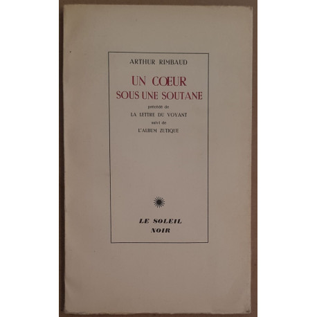 Un coeur sous une soutane précédé de La lettre du voyant suivi de...