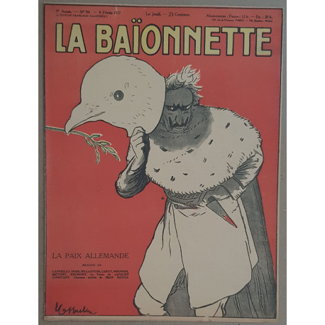 La Baionnette - 3° année - N° 84 - 8 Février 1917