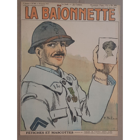 La Baionnette - 3 ° année - N° 80 - 10 Janvier 1917