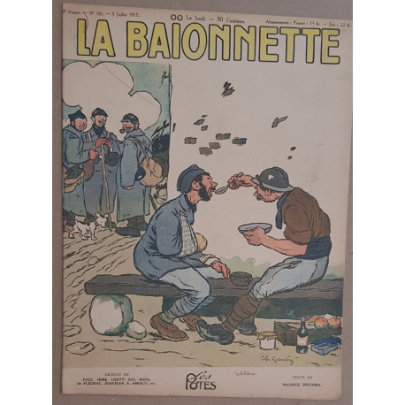 La Baionnette - 3° année - N° 105 - 5 Juillet 1917