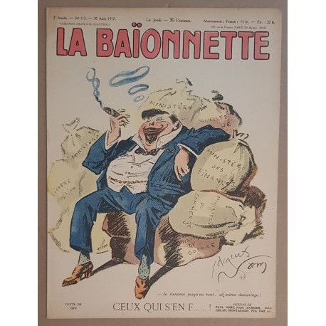 La Baïonnette - 3° année - N° 113 - 30 Aout 1917