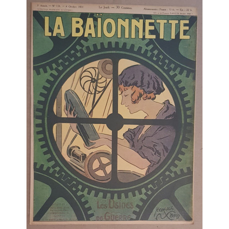 La Baïonnette - 3° année - N° 118 - 4 Octobre 1917