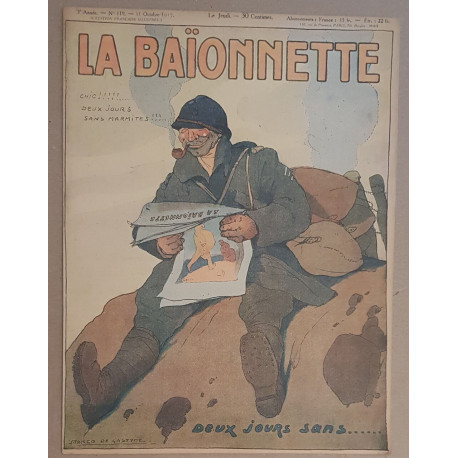 La Baïonnette - 3° année - N° 119 - 11 Octobre 1917