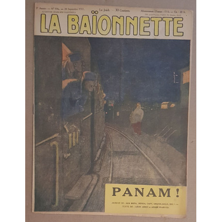La Baïonnette - 3° année - N° 116 - 20 Septembre 1917