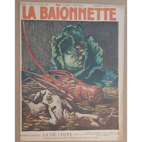 La Baïonnette - 2° année - N° 31 - 3 Févier 1916