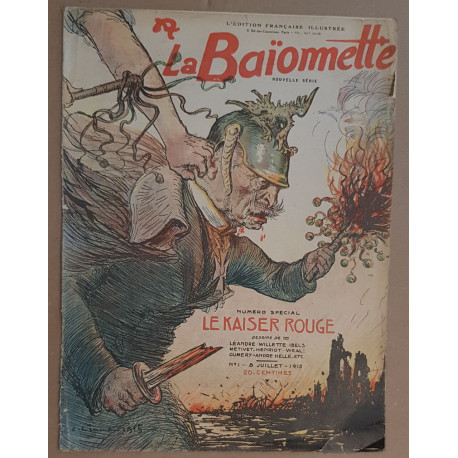 La Baïonnette - (nouvelle série) - N° 1 - 8 Juillet 1915
