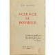 Science du bonheur. philosophie des lois de la nature