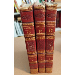 Oeuvres completes tome 15-16-17 / confessions ( 3 tomes)