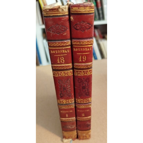 Oeuvres completes tomes 18 et 19 / dialogues / 2 tomes