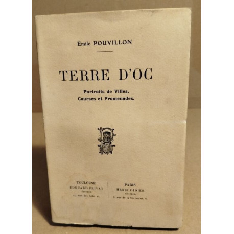 Terre d'oc / portraits de ville courses et promenades