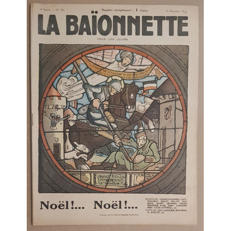 La Baionnette 4° année - N° 181 - 19 Décembre 1918