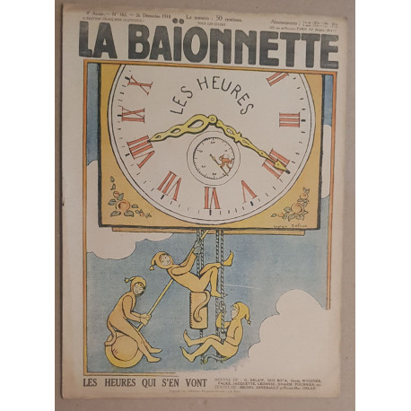 La Baionnette 4° année - N° 182 - 26 Décembre 1918