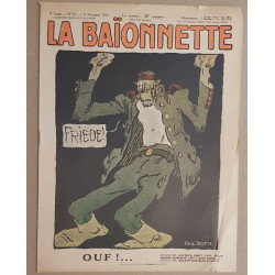 La Baionnette 4° année - N° 177 - 21 Novembre 1918