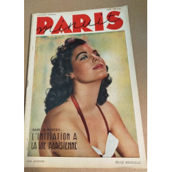 Paris minuit n° 1 /photo 1° page : Ava Gardner