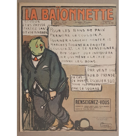 La Baionnette 4° année - N° 176 - 14 Novembre 1918