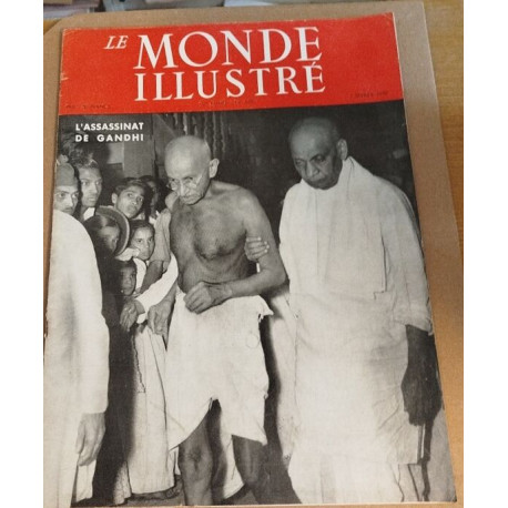 Le monde illustré n° 4449 / l'assassinat de Gandhi