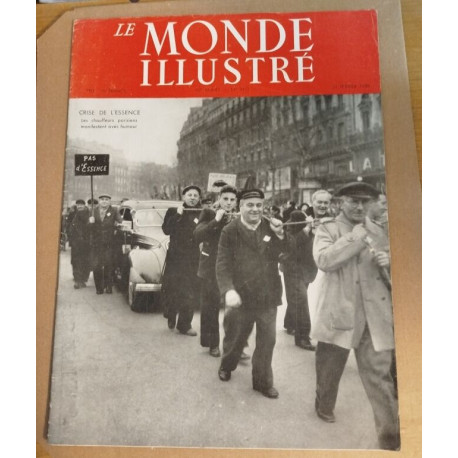 Le monde illustré n° 4451 / crise de l'essence