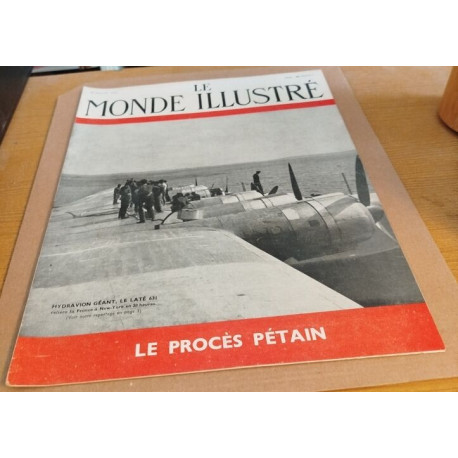 Le monde illustré n° 4318 / le procés Pétain