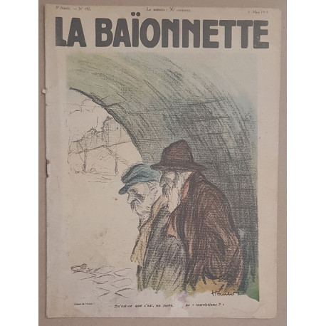 La Baionnette - 5° année - N° 192 - 6 Mars 1919