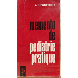 Memento de pédiatrie pratique