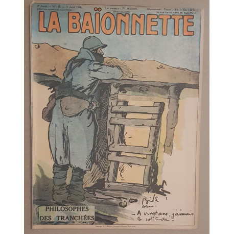 La Baionnette - 4° année - N°145 - 11 Avril 1918