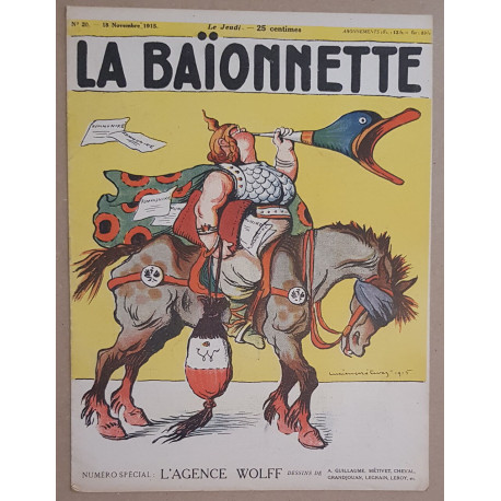 La Baionnette - N° 20 - 18 Novembre 1915