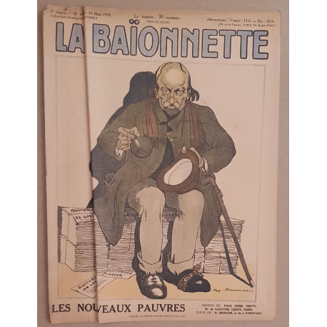 La Baionnette - 4° année - N° 141 - 14 Mars 1918