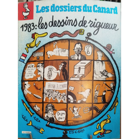 Les dossiers du canard n° 9 / 1983 : les dessins de rigueur