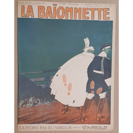 La Baionnette - 2° année - N° 70 - 2 Novembre 1916