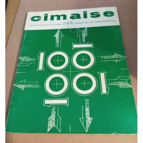 Art et architecture actuels / cimaise n° 100-101