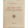 Quatre ans d'occupation / tome 1 :1940-1941