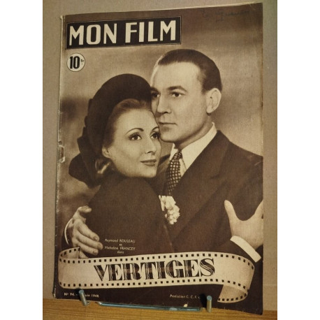 Revue mon film n° 94 / vertiges ( raymond rousseau et Micheline...