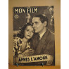 Revue mon film n° 104 / aprés l'amour ( Pierre Blanchar et Gisele...