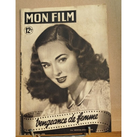 Revue mon film n° 176 / vengeance de femme ( Ann Blyth ) )