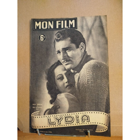 Revue mon film n° 18 / Lydia ( Merle Oberon et Alan Marshall )