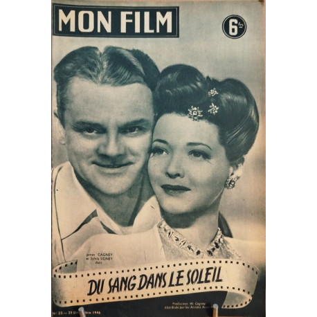 Revue mon film n° 22 / du sang dans le soleil ( James Cagney et...
