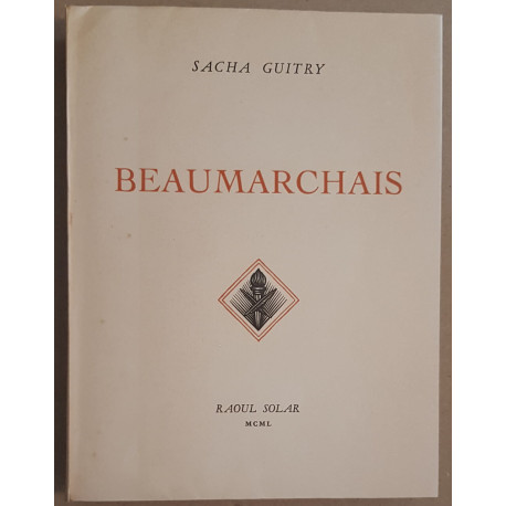 Beaumarchais (bois gravés par Henri Jadoux)