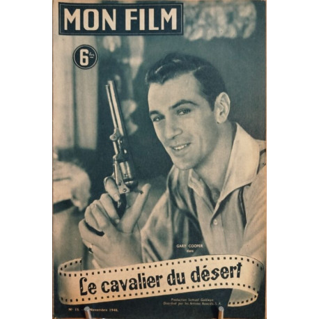 Revue mon film n° 15 / le cavalier du desert ( Gary Cooper )