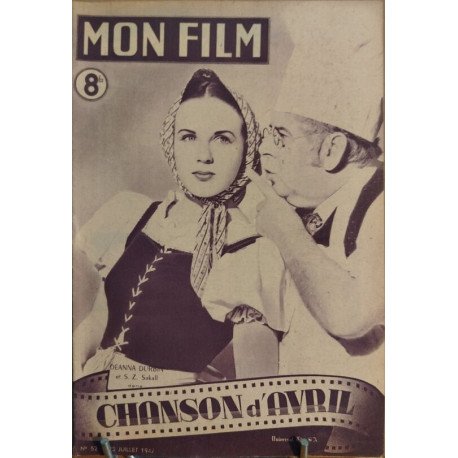 Revue mon film n° 52 / chanson d'avril ( Deanna Durbin )