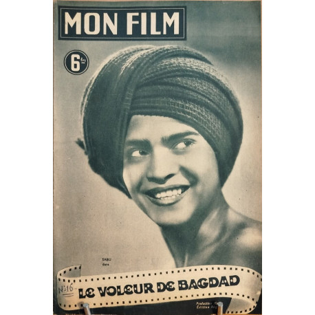 Revue mon film n° 16 / la voleur de Bagdad ( sabu )