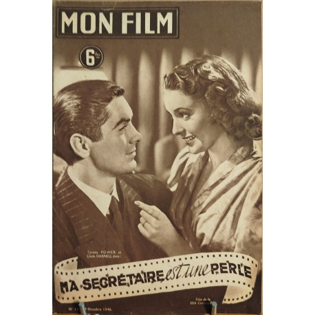 Revue mon film n° 11 / ma secretaire est une perle ( Tyrone Power...