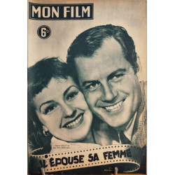Revue mon film n° 7 / il épouse sa femme ( Nancy kelly et Joel Mac...