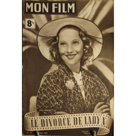 Revue mon film n° 26 / le divorce de lady X ( merle Oberon )