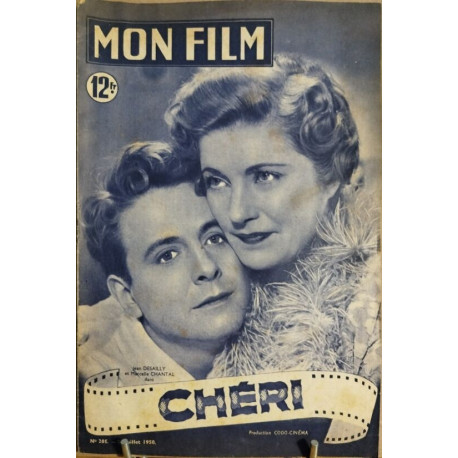 Revue mon film n° 205 / cheri (jean desailly et Marcelle Chantal )