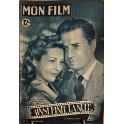 Revue mon film n° 171 / ainsi finit la nuit ( Claude Dauphin et...